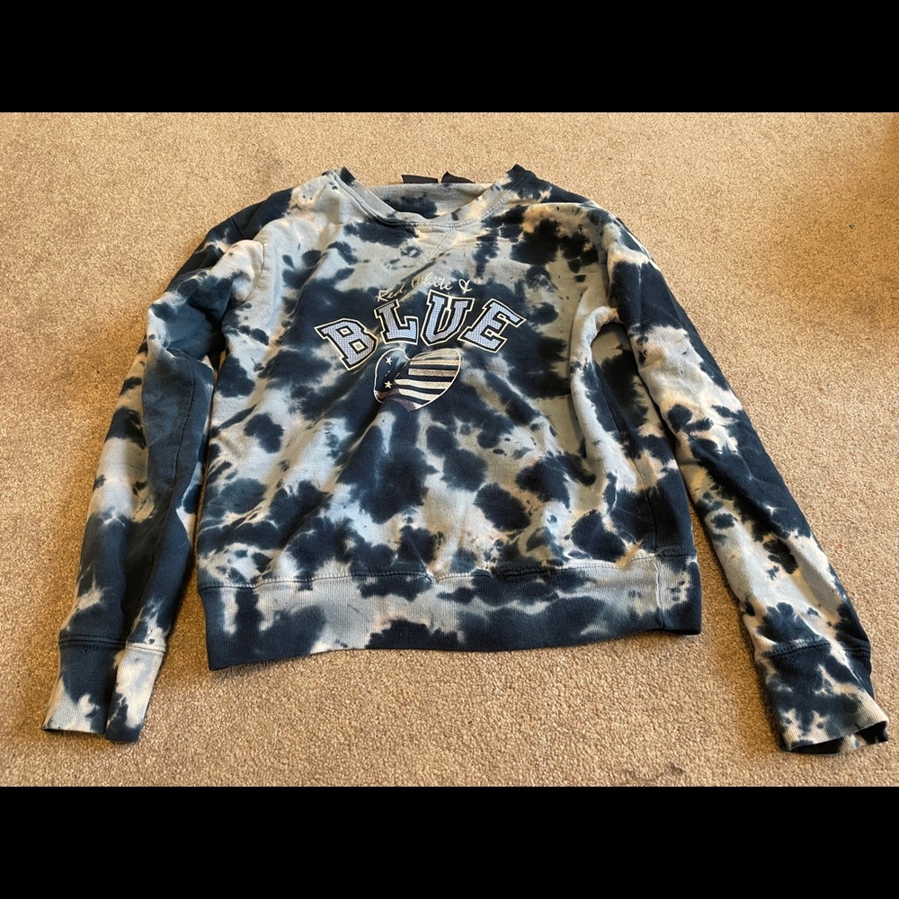 Blue sweatshirt
